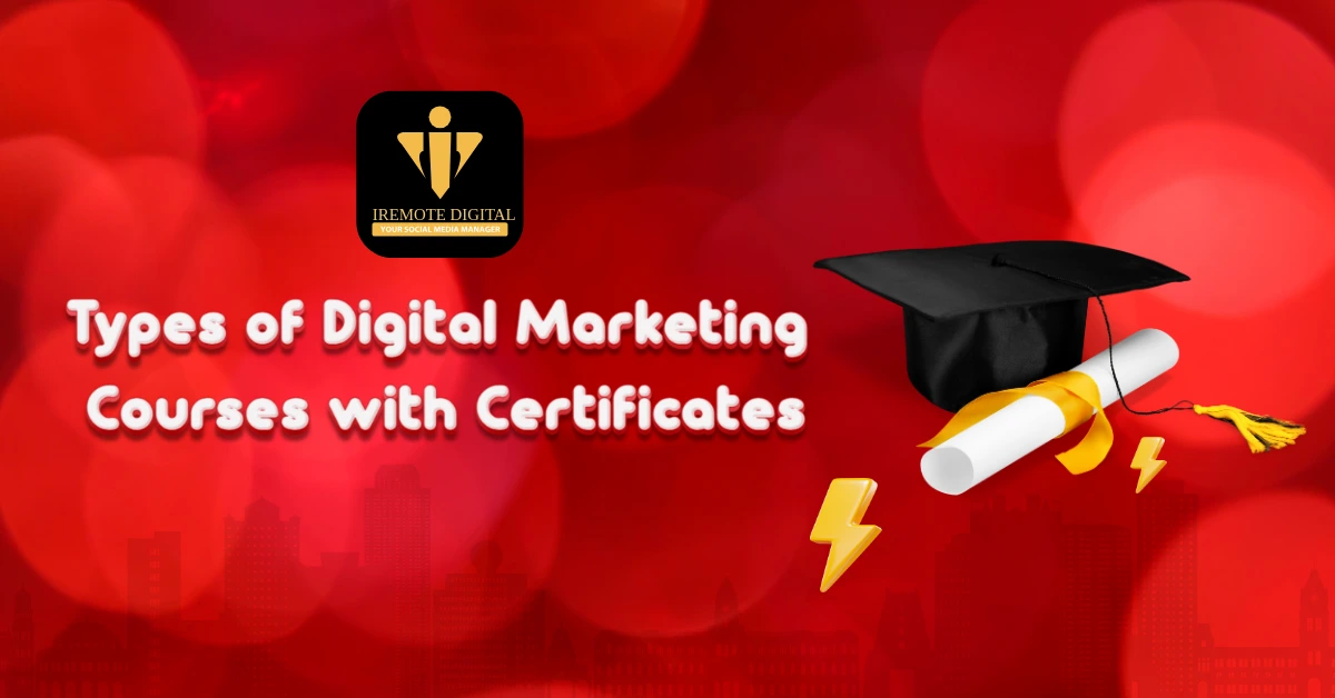 Types of Digital Marketing Courses with Certificates