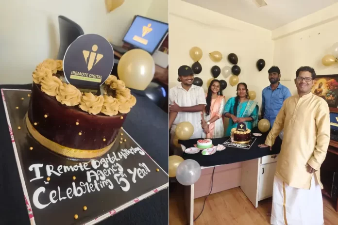 5th Year ceremony Celebration of I Remote Digital Marketing Agency in Chennai
