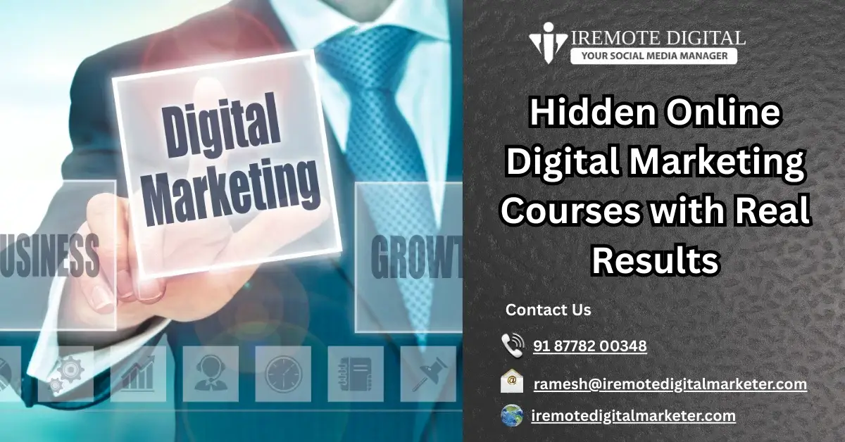 Hidden Online Digital Marketing Courses with Real Results