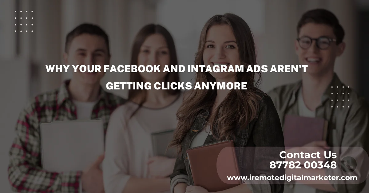 Why Your Facebook and Intagram Ads Aren't Getting Clicks Anymore